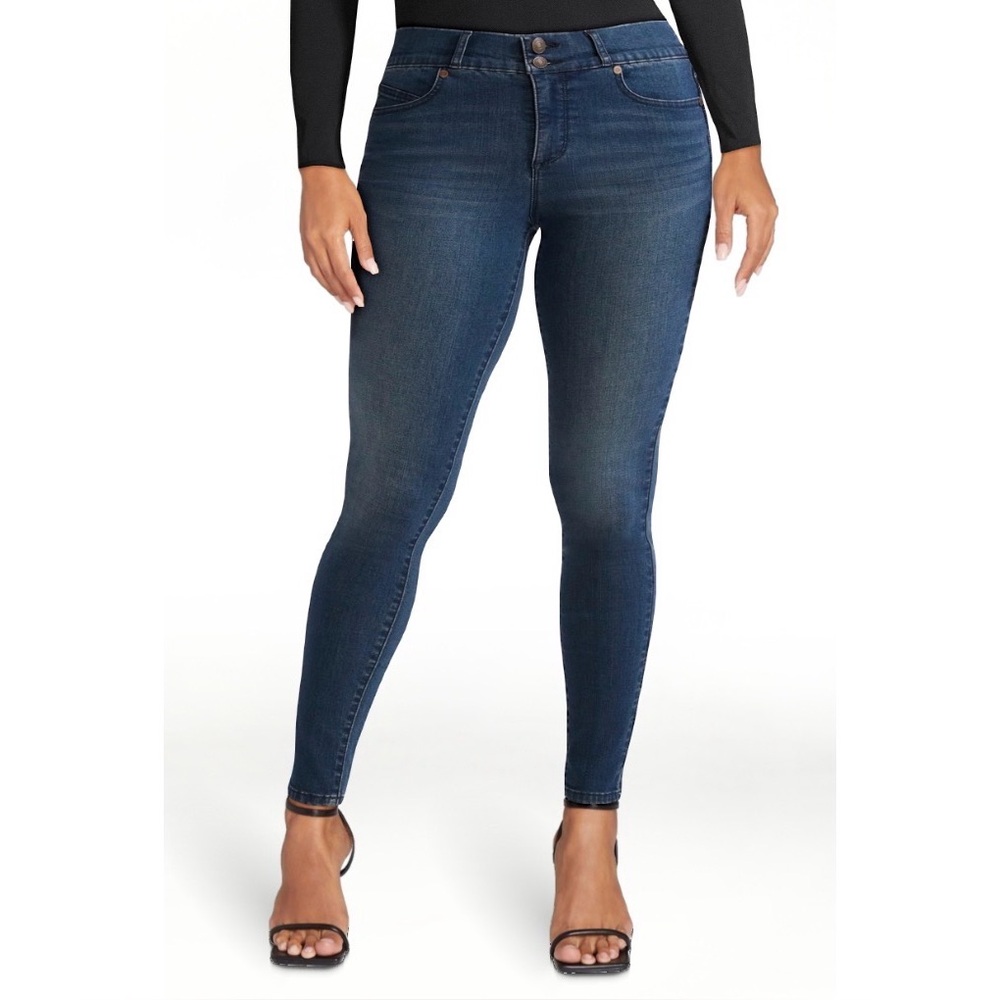 Sofia Jeans Skinny High Rise Ankle Jeans 4